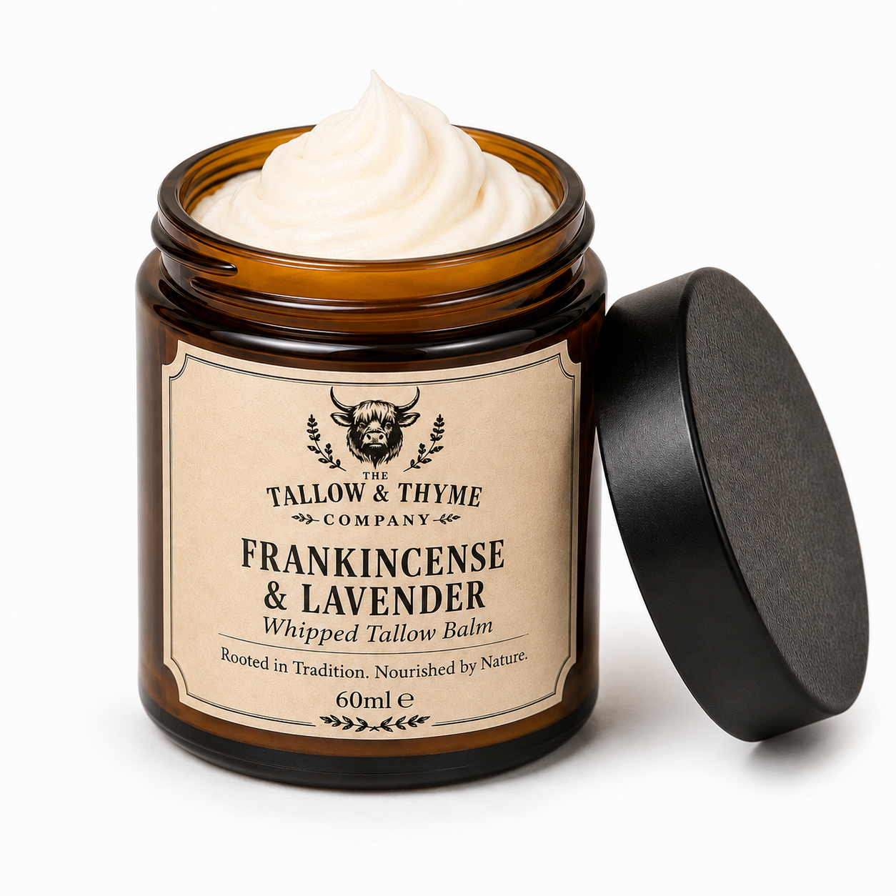 Frankincense & Lavender Whipped Tallow Balm