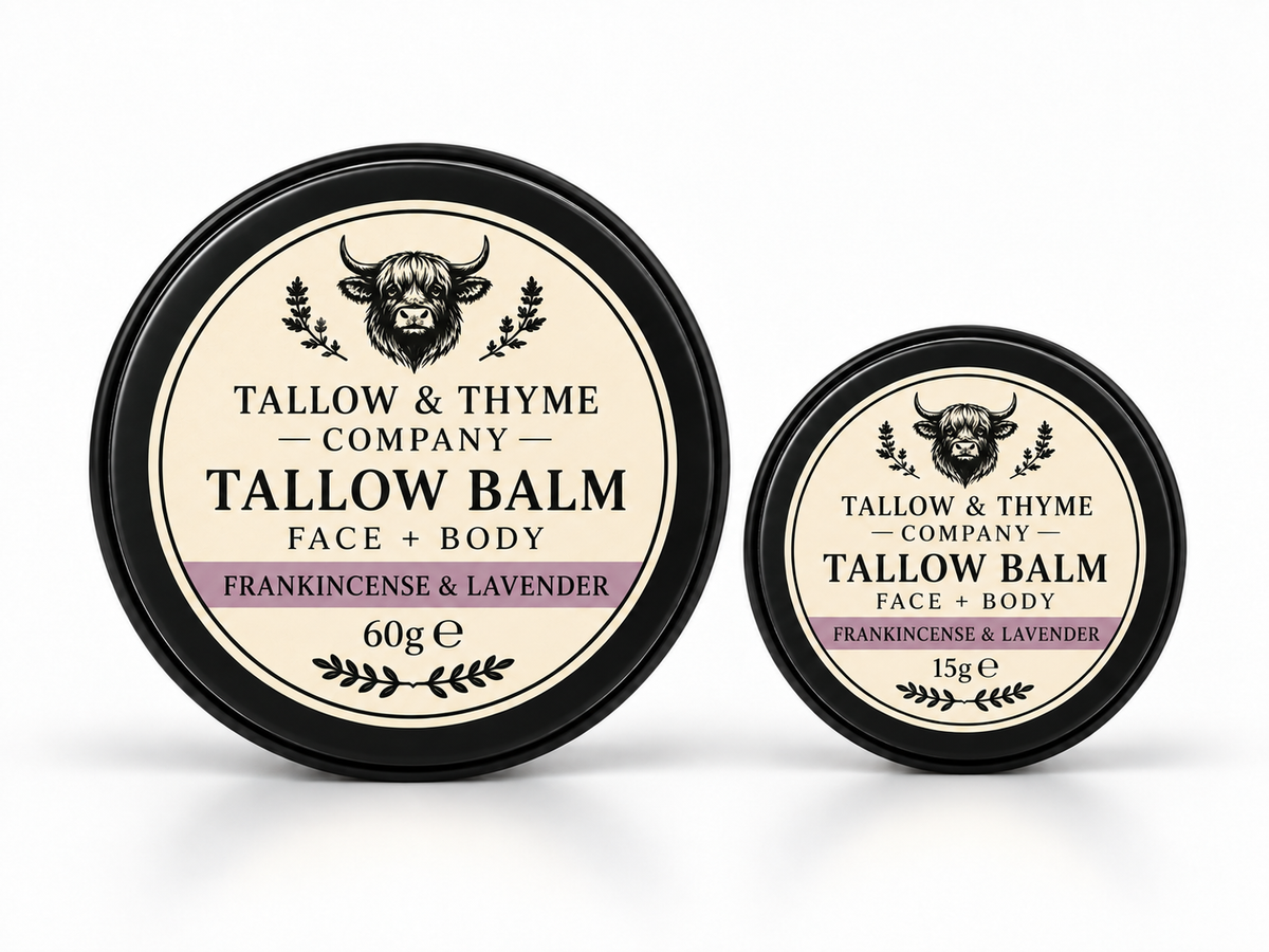 Frankincense & Lavender Tallow Balm by The Tallow & Thyme Company