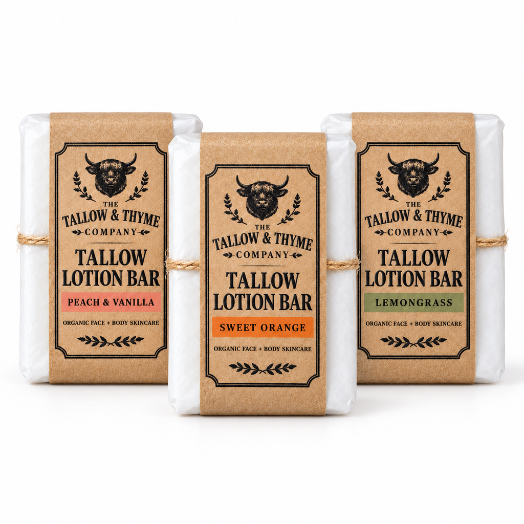 Tallow Lotion Bars by The Tallow & Thyme Company