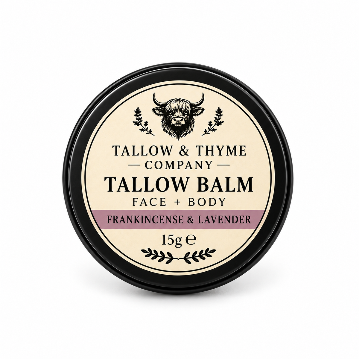 Frankincense & Lavender Tallow Balm by The Tallow & Thyme Company